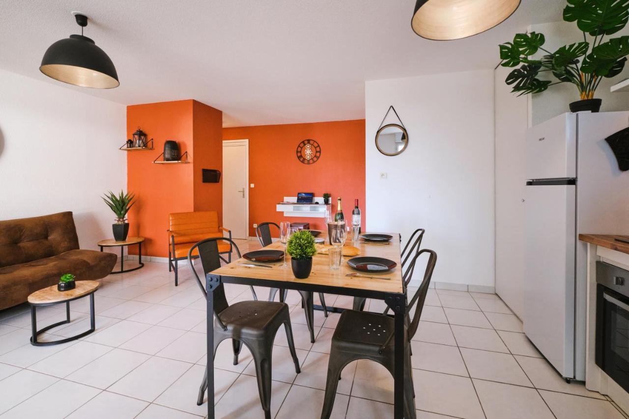 Tout Confort ! Calme, Climatisation, Piscine, Parking Gratuit, Grande Terrasse, Netflix, Wifi Каркасон Екстериор снимка
